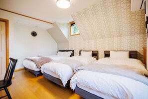 2 chambres, bureau, Wi-Fi gratuit, draps fournis