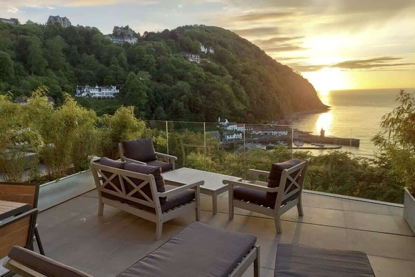 Enjoy tranquility in your private patio, offering stunning sea views for the perfect outdoor retreat.