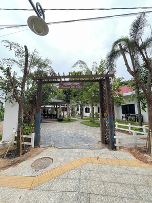 Façade de l’hébergement