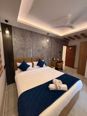 Betten mit Memory-Foam-Matratzen, schallisolierte Zimmer