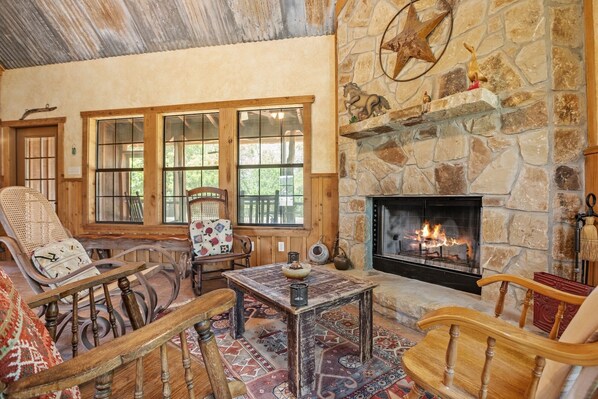 Cabin, 2 Bedrooms | Interior - Sistercreek Ranch - Other Cabin 2 Bedroom Cabin (Fredericksburg)