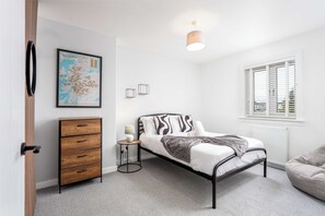 Een strijkplank/strijkijzer, gratis wifi