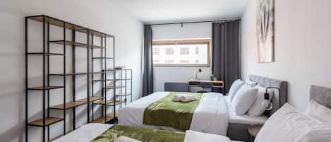 Comfort Apartment, Balcony, Courtyard View