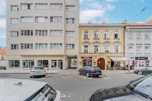 Fassade der Unterkunft
