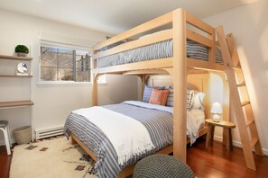 2 habitaciones, escritorio, tabla de planchar con plancha y wifi gratis 