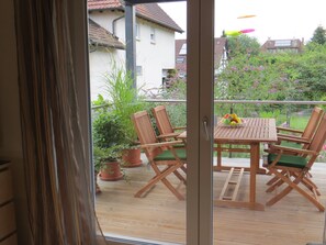 Dining - Holiday Apartment 2, 65 sqm, balcony, 1 bedroom, max. 4 people (Grenzach-Wyhlen)