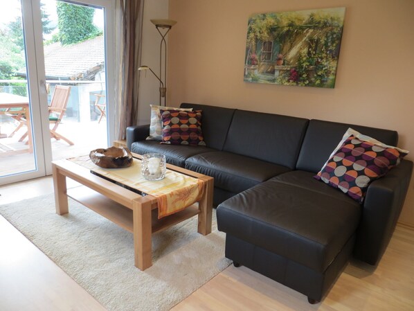 TV, DVD player, stereo