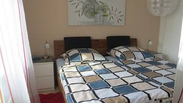 1 Schlafzimmer, Bügeleisen/Bügelbrett, WLAN, Bettwäsche