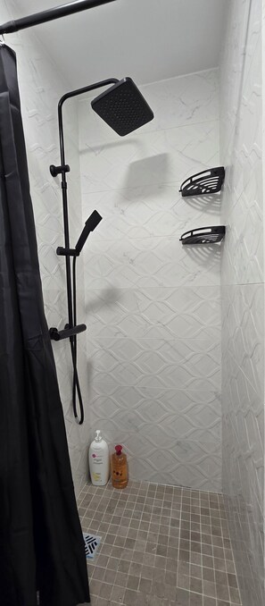 Towels, soap, toilet paper