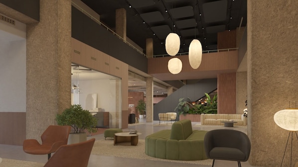 Lobby sitting area