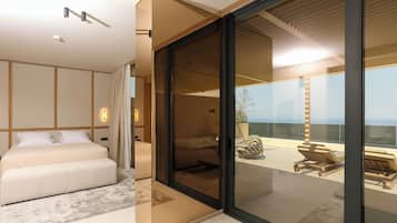 Suite estudio junior | Minibar, caja de seguridad en la habitaciĂłn y insonorizaciĂłn