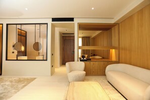 30-inch flat-screen TV with satellite channels