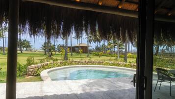 Bangalô premium, vista para o mar | Vista do quarto