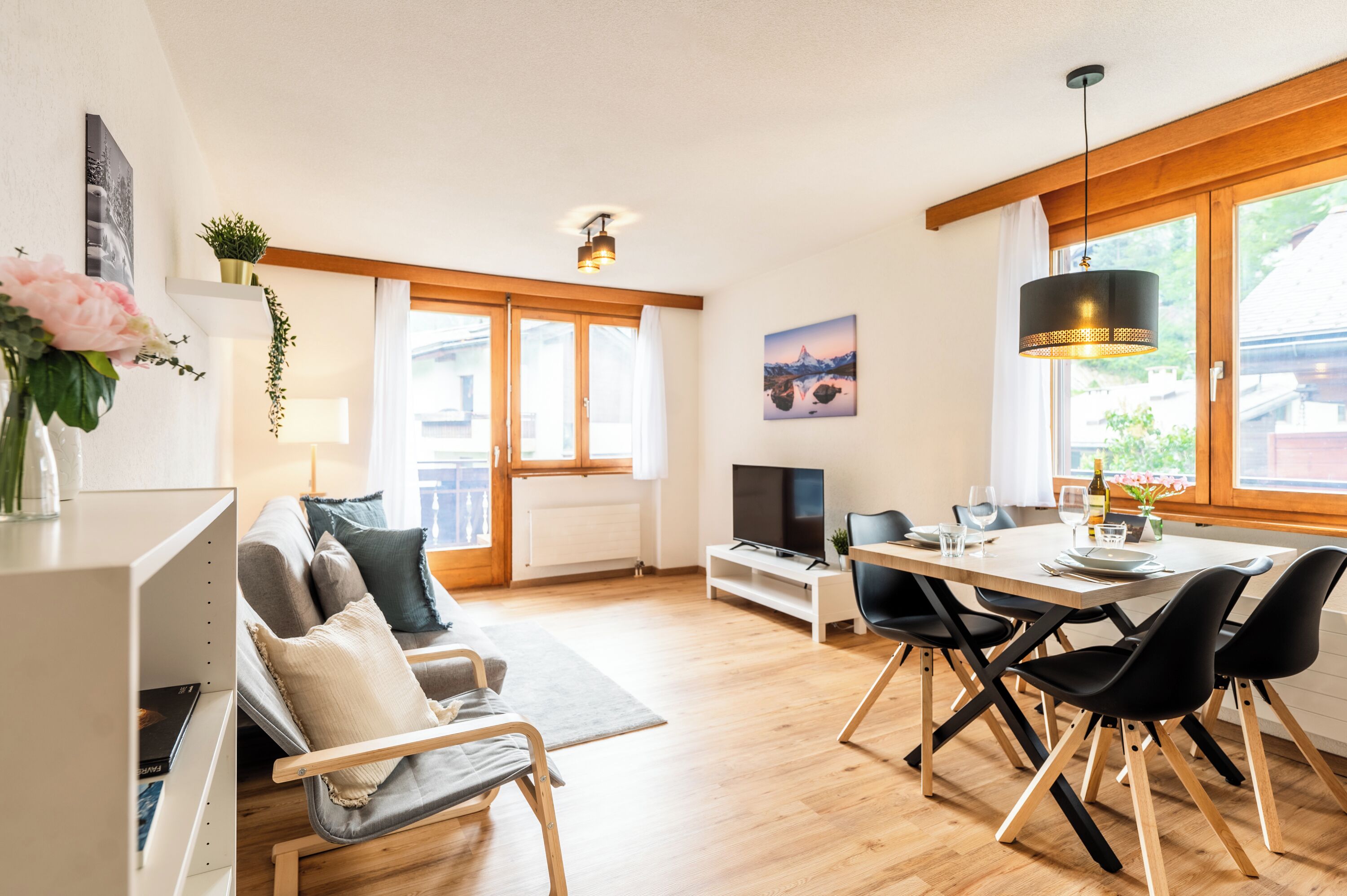 Appartement Confort, vue montagne