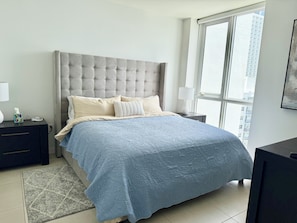1 chambre, fer et planche à repasser, Wi-Fi, literie fournie