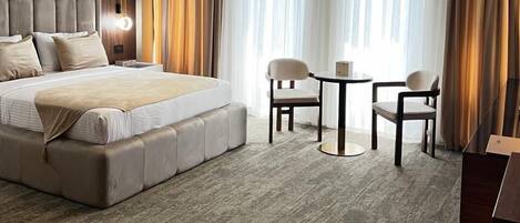 Peralatan tempat tidur premium, katil Select Comfort, bar mini