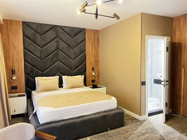 In-room safe, blackout drapes, soundproofing, iron/ironing board