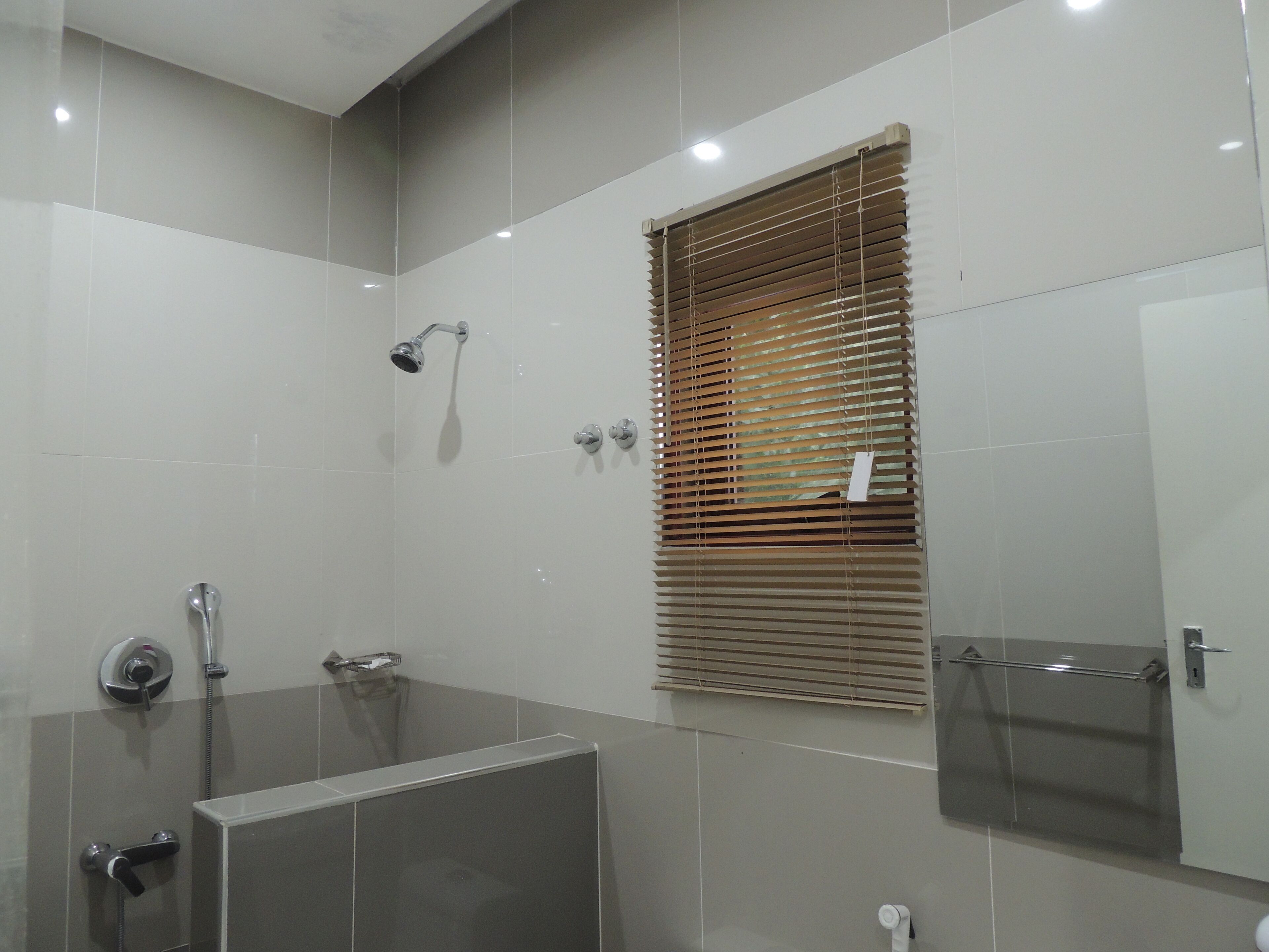 Dobbeltrom – deluxe, terrasse | Bad