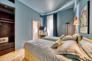 4 chambres, fer et planche à repasser, accès Internet, draps fournis