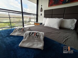 Luxury Suite | In-room safe, blackout drapes, iron/ironing board, free WiFi - Epic Suite 513 Deluxe Aeropuerto (Pereira)