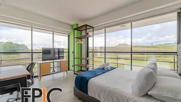 In-room safe, blackout curtains, iron/ironing board, free WiFi