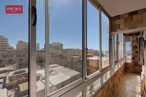 Superior Apartment, 2 Bedrooms, Sea View | Terrace/patio