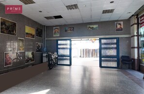 Interior entrance