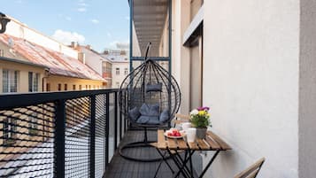 Classic Apartment, Balcony, Courtyard View | Balcony