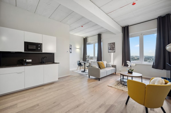 Apartment, 1 Schlafzimmer, Nichtraucher | Wohnbereich