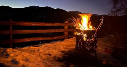 Cabane 'PreisöxlhĂŒtte' avec vue sur la montagne, terrasse privĂ©e et Wi-Fi