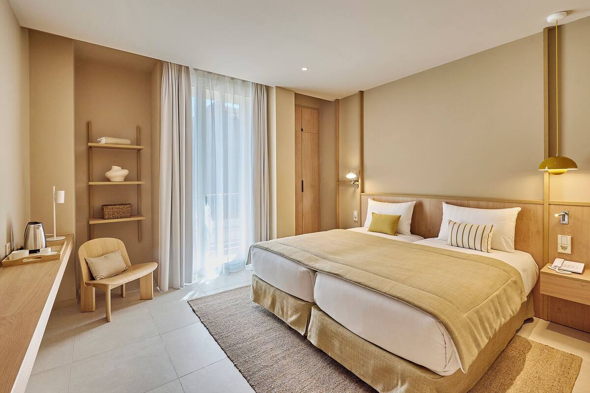Habitación con 2 camas individuales | Ropa de cama hipoalergénica, wifi gratis, ropa de cama