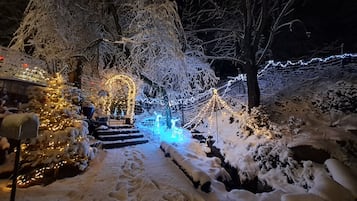 Overnattingsstedets uteområder