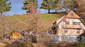 Exterior - Holiday Apartment '1' with Mountain View, Shared Garden and Wi-Fi (Triberg)