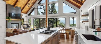 A-Frame Cedar Retreat w/ Hot Tub, Secret Game Room