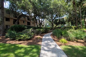 Property grounds - Central location with seasonal pool access (Hilton Head Island)