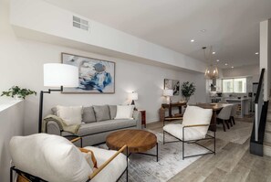 TV, stereo, offices