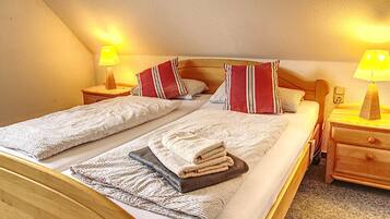 4 Schlafzimmer, kostenloses WLAN, Bettwäsche