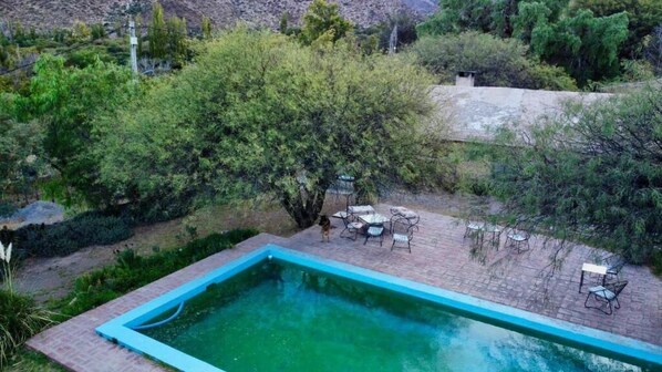 Alberca al aire libre 