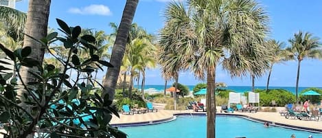 Piscine chauffée