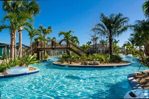 Pool - Vibrant 5BD Pool Home Near Disney at Storey Lake (Kissimmee)