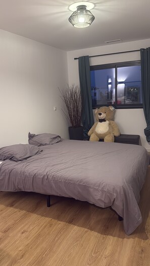3 bedrooms, iron/ironing board, internet, bed sheets