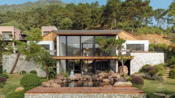 Fassade der Unterkunft