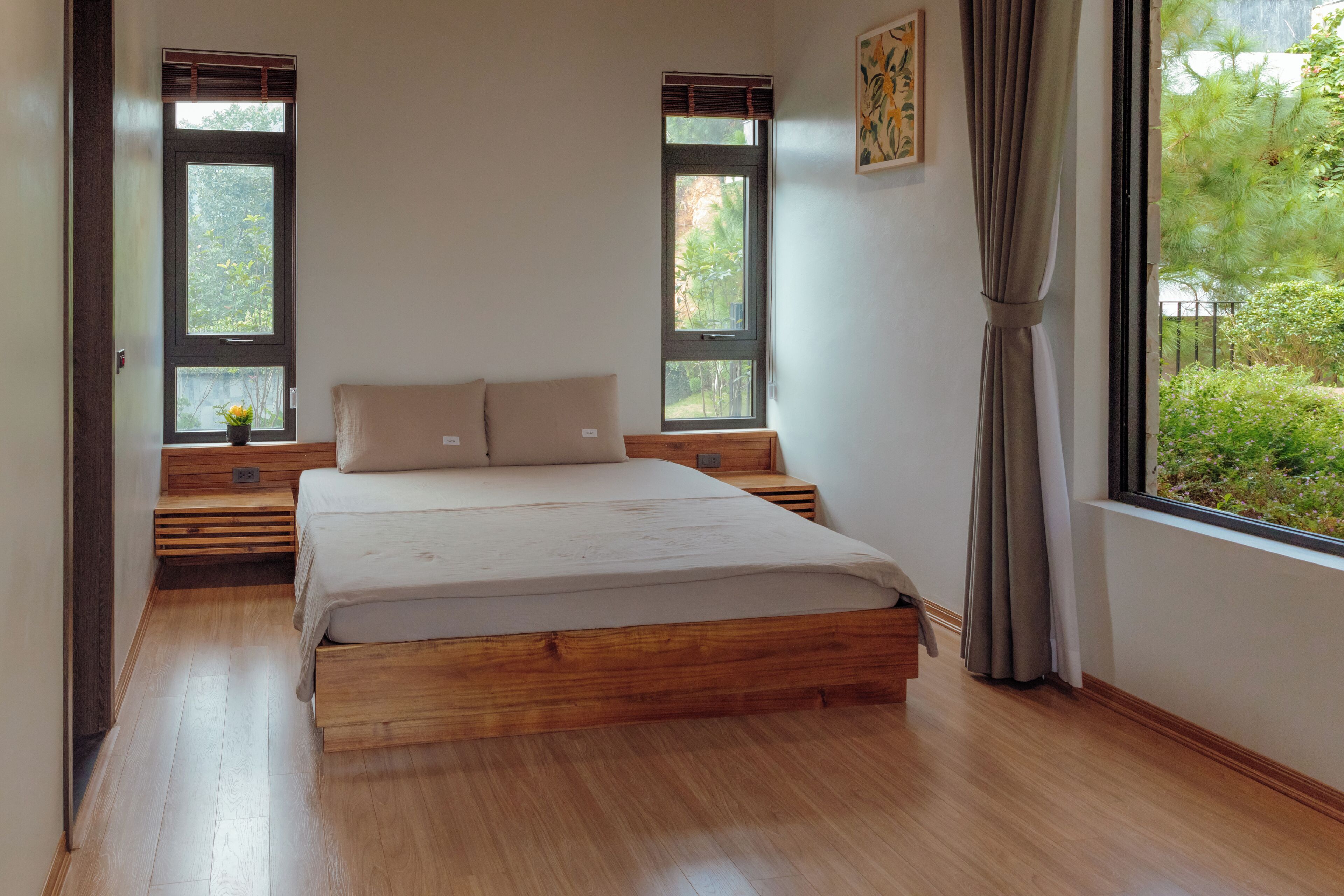 华丽客房, 花园景观 | 高档床上用品、免费 WiFi、床单