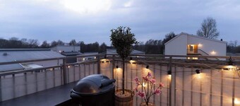 Chocolaty Warmth Home 3BR Flat with Cozy Balcony