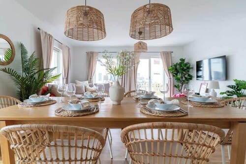 Bright Ground Floor Corner Home with Cozy Outdoor