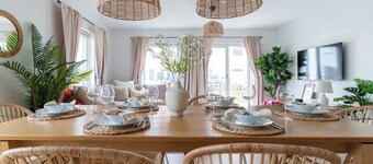 Bright Ground Floor Corner Home with Cozy Outdoor