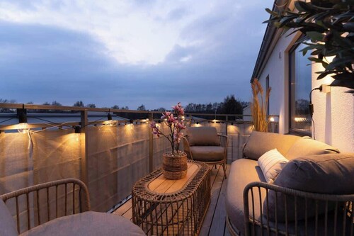 Spacious Home with Workspace and Cozy Balcony