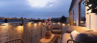 Spacious Home with Workspace and Cozy Balcony