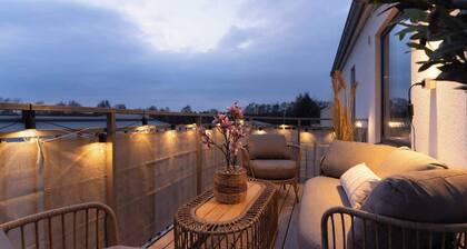 Spacious Home with Workspace and Cozy Balcony