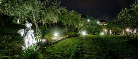 Overnattingsstedets uteområder